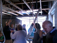 Ringing at The Millbeck Ring in Shelland.