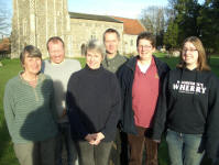 Pettistree Peal Band. Click for a bigger picture. Pettistree Peal Band.