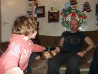 Pulling Crackers. Click for a bigger picture. Pulling Crackers.
