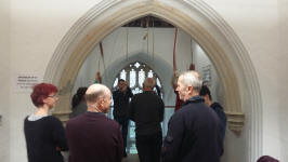 Ringing at Reepham on SE District Outing.