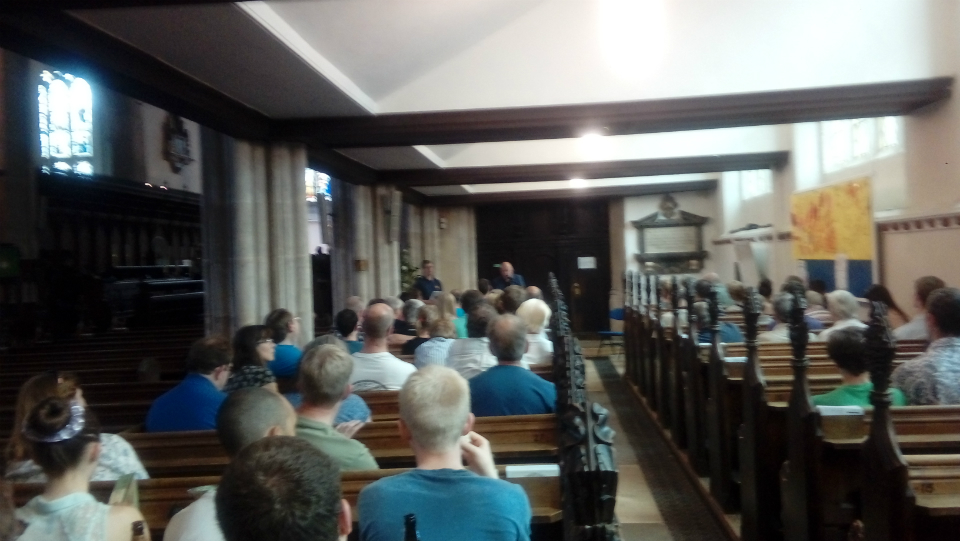 Judge David Hull remarking on the ringing.