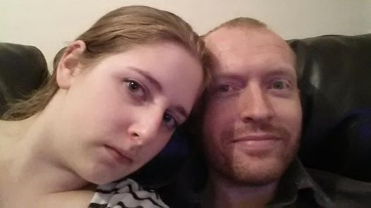 Mrs & Mr Munnings after their anniversary meal.