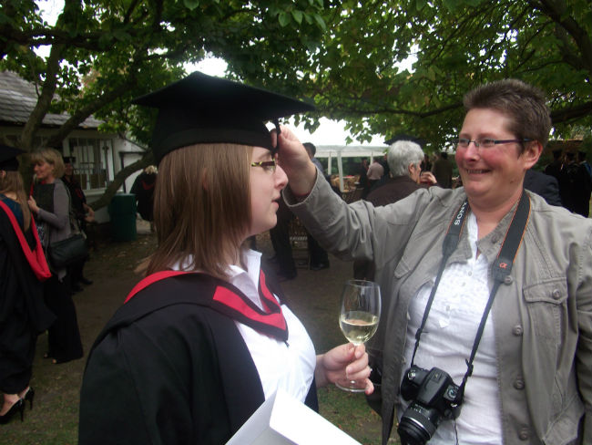 Ruthies Graduation.