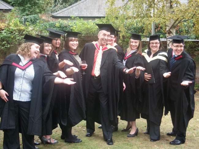 Graduates from the Colchester Symphonic Wind Orchestra.