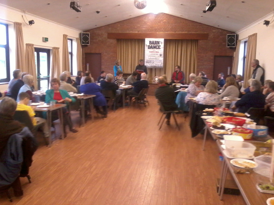 Gill & David Sparling giving their comments and results.