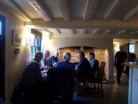 Some of the ringers in The Turks Head afterwards.