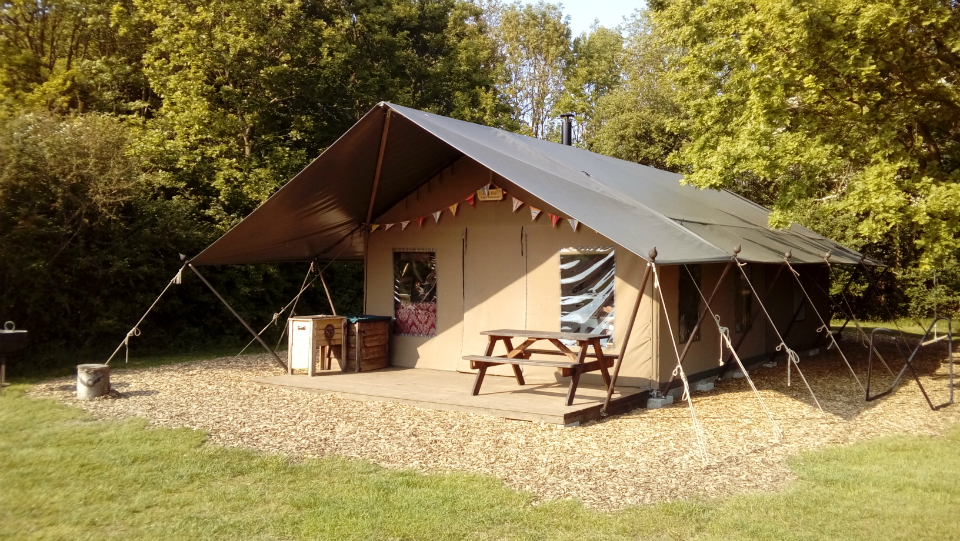 Outside our accommodation for this week.