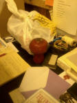 The broken clapper ball. The broken clapper ball.