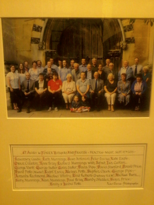 St Mary-le-Tower Band, September2014.