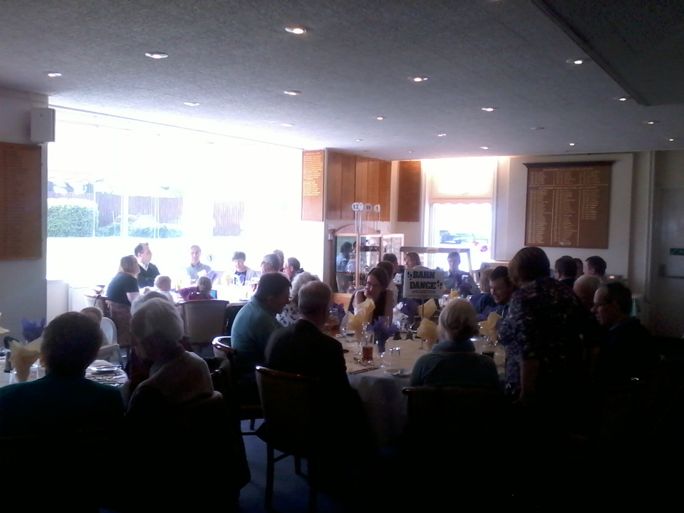 Gathered for the St Mary-le-Tower Dinner at Felixstowe Ferry Golf Club.