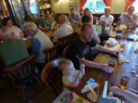 In The Old Mill House in Saxtead for the South-East District QP Evening Meal.