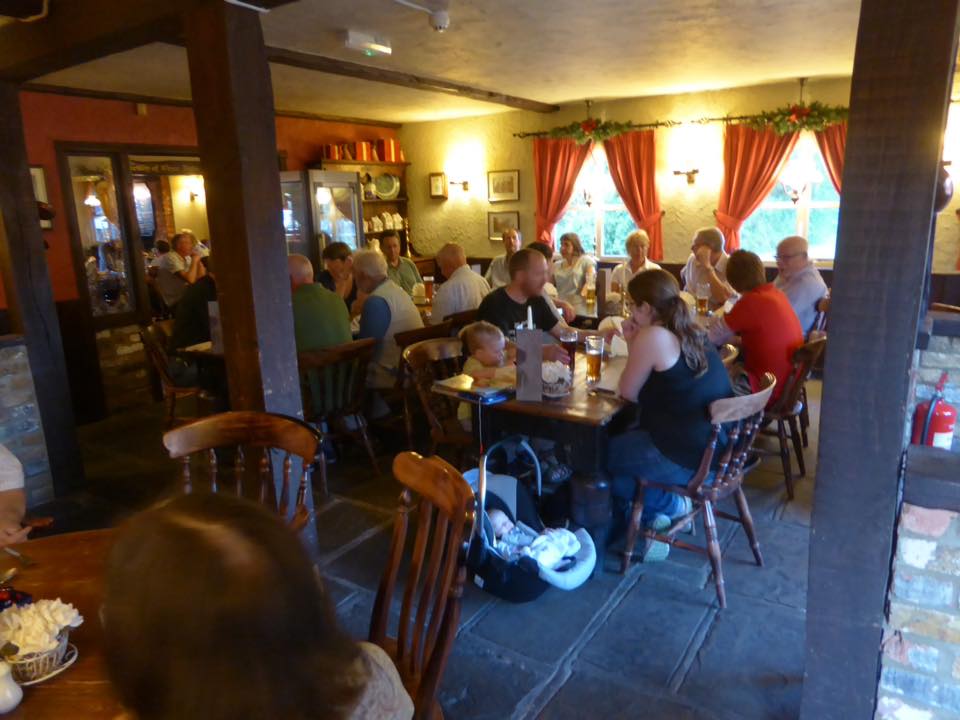 In The Old Mill House in Saxtead for the South-East District QP Evening Meal.
