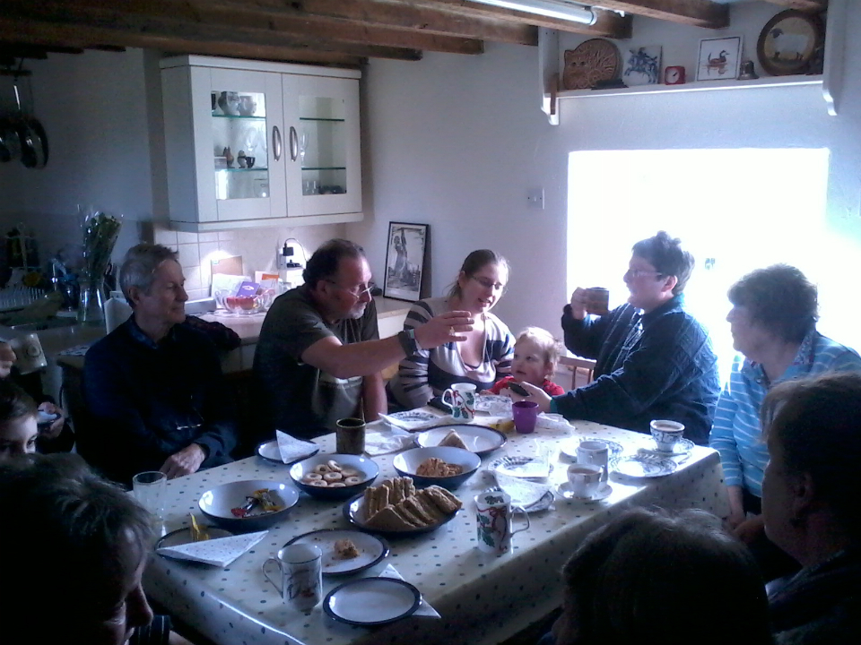  Gathered to celebrate Mary Garner's 65th birthday