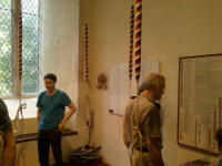 In Tunstall ringing chamber. In Tunstall ringing chamber.