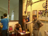 In Tunstall ringing chamber. In Tunstall ringing chamber.
