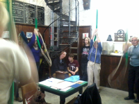 Ringing before the service. Ringing before the service.