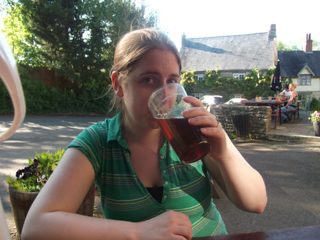Beer for Ruthie.