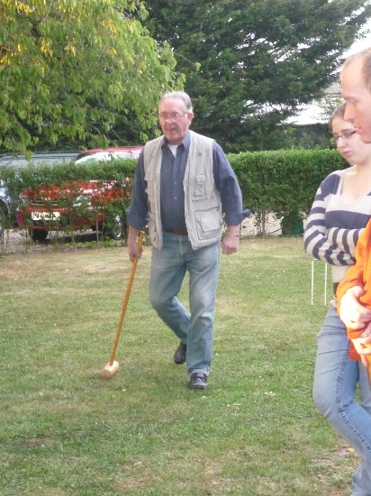 Croquet at High Hill House