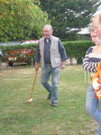 Click for a bigger picture. Croquet at High Hill House