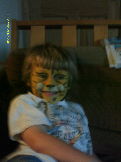 Mason the cheetah.