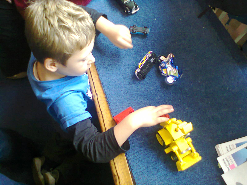 Mason occupying himself at Hacheston.