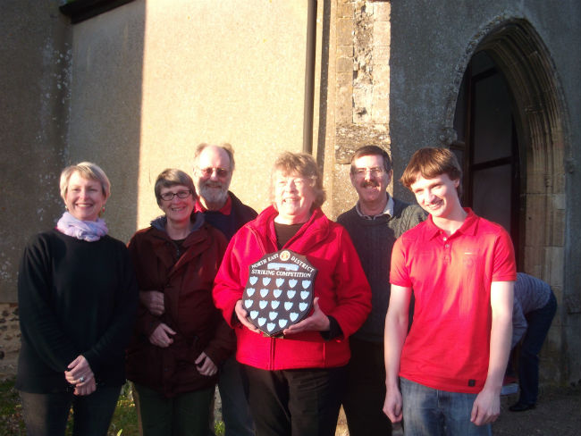 Sweffling Band - Pat Bailey Shield Winners 2012.
