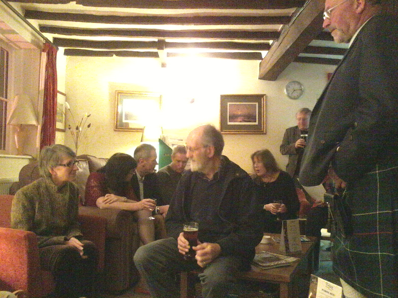 Pre-dinner drinks.