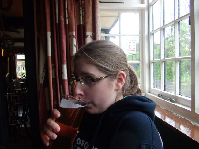 Ruthie in The Wissett Plough.
