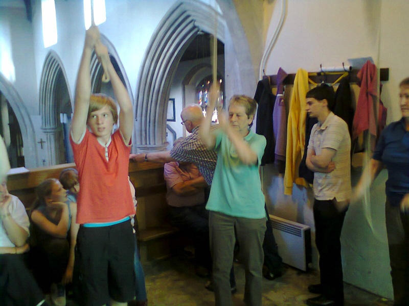Ringing at Sproughton.
