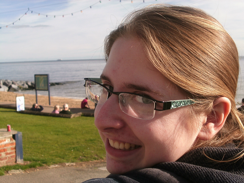 Ruthie's new glasses!
