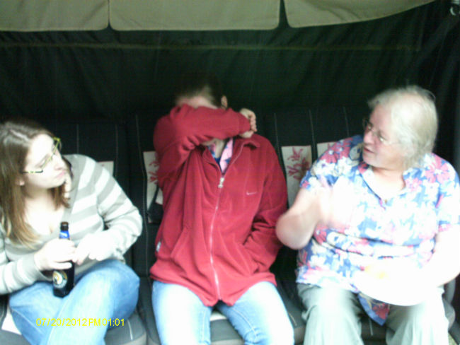  Ruthie & Deena talk around a mysterious ringer called S Eddis. No, too obvious, Susanne E.