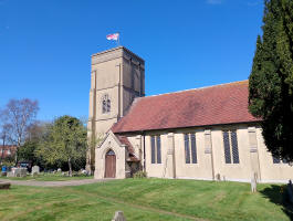 Chelmondiston church.