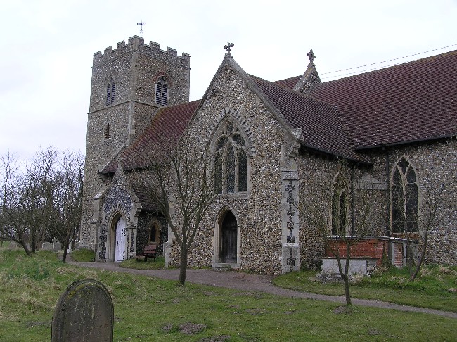 Photo of St Peter church, Baylham