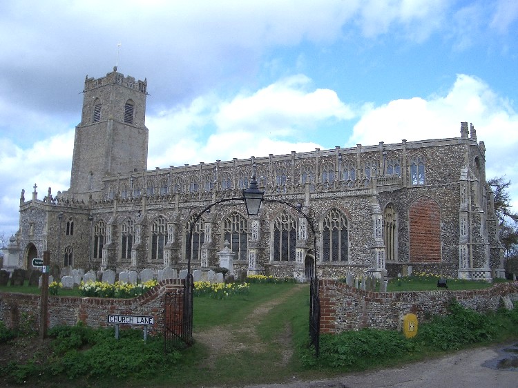 Photo of Holy Trinity church, Blythburgh