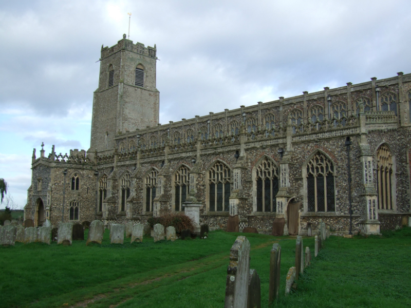 Photo of Holy Trinity church, Blythburgh