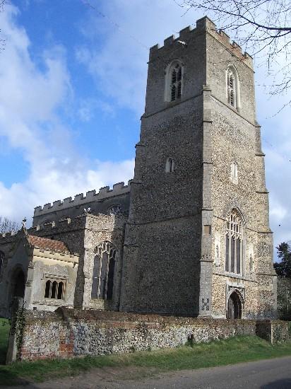 Photo of St Lawrence church, Great Waldingfield