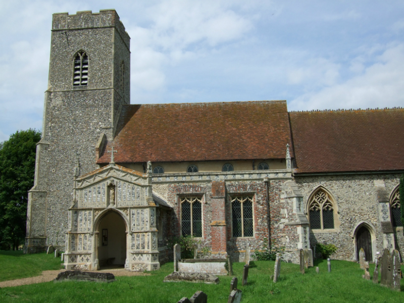 Photo of St Mary the Virgin church, Huntingfield