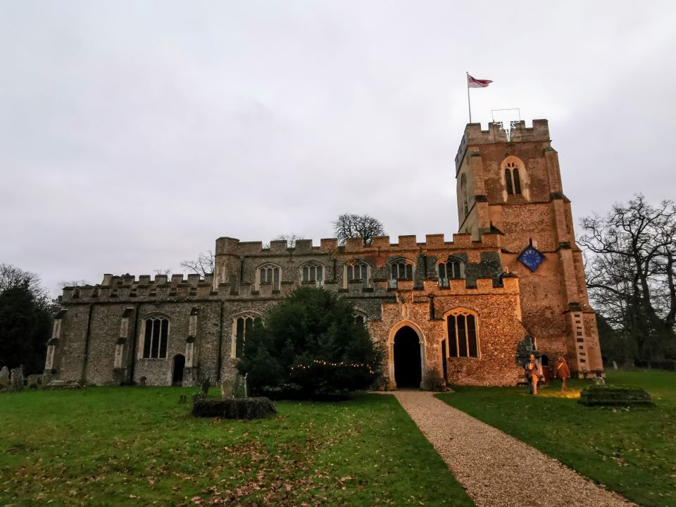 Photo of St John the Baptist church, Stoke by Clare