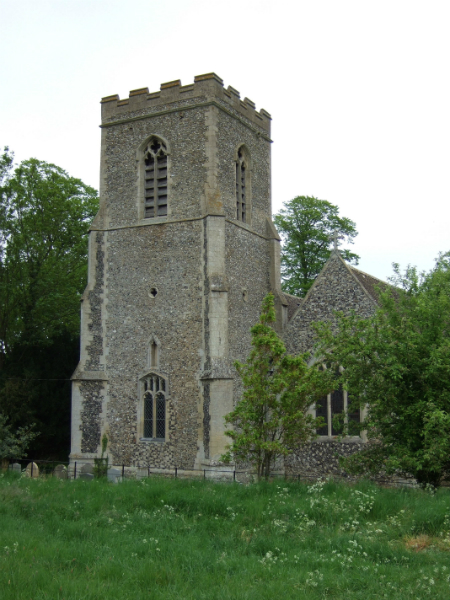 Photo of St Nicholas church, Thelnetham