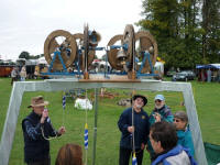 Click for a bigger picture. The Vestey Ring at Henham Steam Rally