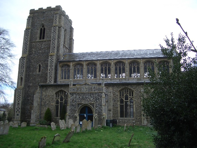 Photo of All Saints church, Wetheringsett